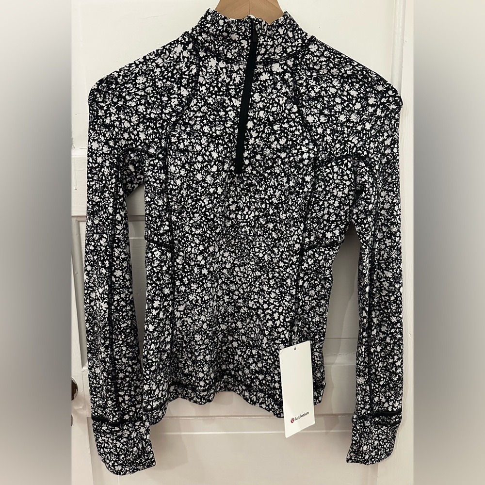 Lululemon It’s Rulu Run 1/2 Zip Sz 2